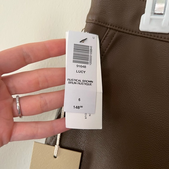 aritzia wilfred free lucy pant rustical brown - Picture 3 of 5